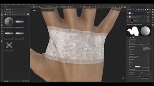 19K views · 386 reactions | Easily add realistic band-aids, medical tape, and gauze directly onto your character's skin in Substance 3D Painter using Ehsan Kiani's latest tool. Get it here: https://80.lv/articles/this-substance-3d-painter-tool-lets-you-add-realistic-medical-details-to-skin | 80 Level | Facebook