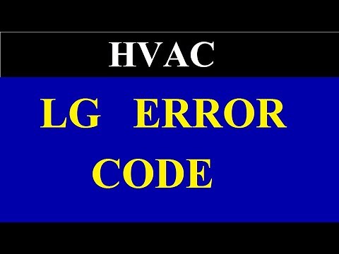 LG AC Error Codes List | LG inverter split AC error Codes List | CH 12, CH 10, CH 05