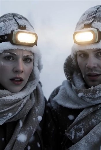 Surviving a Blizzard at -77°C | Two Souls Trapped in the Cold (Cinematic Short Film) #shorts