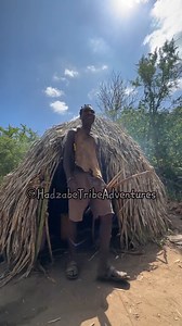 Hadzabe Tribe bush people can fit many tribe members in one simple hut as they are used to sharing everything like a family, they share their home with other tribe members | Hadzabe Tribe Adventure