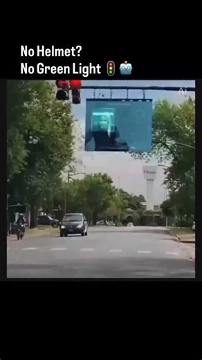 Explainer.On° on Instagram: "A viral clip shows a smart traffic signal that only turns green if every rider is wearing a helmet. No helmet. No green light. Whether this specific video is staged or real, the interesting part is this: the technology already exists. Using AI-powered computer vision, standard traffic cameras can detect: * Bikes and scooters * Riders * Helmet usage in real time Would this make roads safer… or feel too controlling? 🤔💬 Disclaimer: Video credit belongs to the original