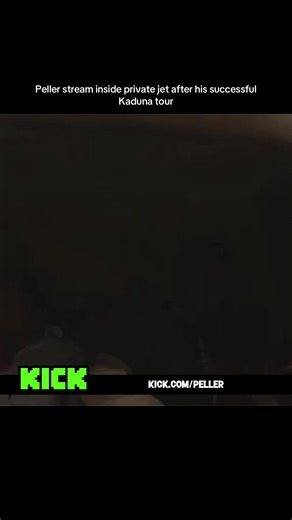 Peller Streams Inside Private Jet After Kaduna Tour