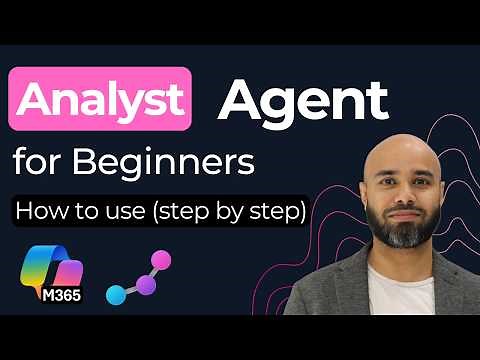 Master Analyst Agent in Microsoft 365 Copilot | Data Analysis & Insights Tutorial