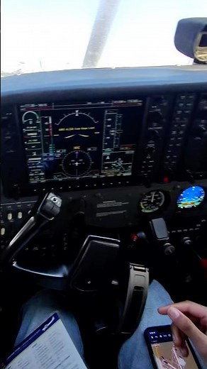 Cessna 172 Engine start as a student pilot #aviation #automobile #pilotlicense #pilottraining #plane