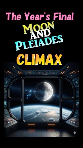 Cosmic Finale: The Moon's Close Encounter with the Seven Sisters (Pleiades)：