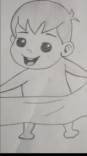 ✏️ Cute Baby Sketch | Easy Pencil Drawing | Step by Step Tutorial