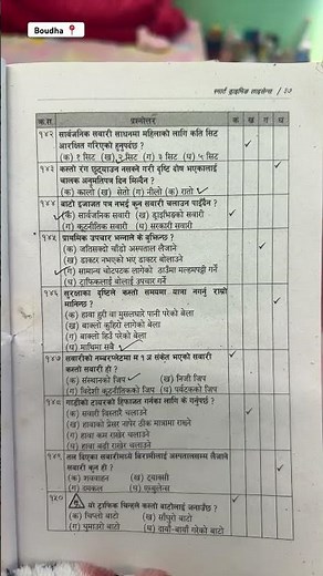 For general knowledge,Nepali smart driving license questions & answer! ‪@Uzeenvlog‬