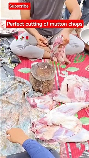 "Perfect Mutton Chops Cutting Technique | Easy & Quick Method"