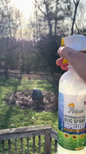 If you’ve got pets, you already know… everything they touch ends up in their mouth. So spraying harsh chemicals around your home just doesn’t sit right. According to the ASPCA Animal Poison Control Center, there are hundreds of thousands of pet poisoning cases and over 450,000 toxicity calls every year. That’s why I switched to Reliant Pet Peppermint Oil Bug Spray . It helps keep bugs away without filling your space with toxic chemicals. - Plant-based formula - Safe to use around pets when used 