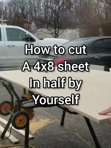 DIY Guide: Ripping a Sheet of Plywood Without a Track Saw