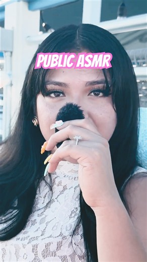 ASMR AT A Restaurant While People Watch Me