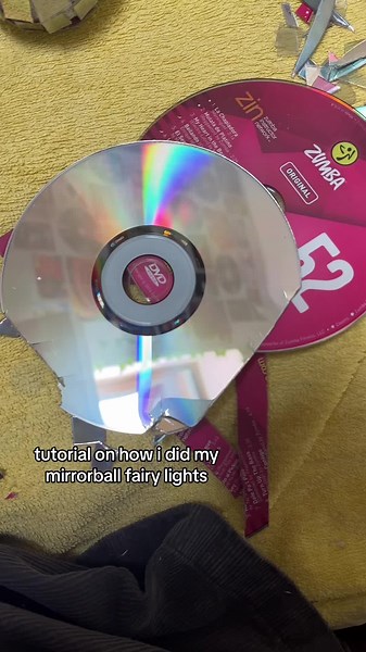 DIY Mirrorball Tutorial: Transforming Old CDs into Shiny Decor