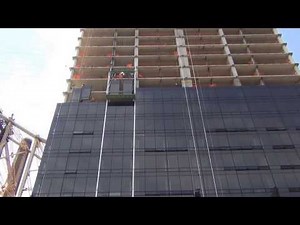 1113 York Avenue Curtainwall Installation