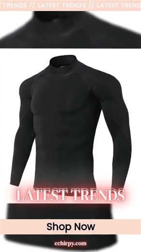 Men Sport T-shirt Quick Dry Bodybuilding Running Shirt Long Sleeve Compression Top Gym T Shirt Me...