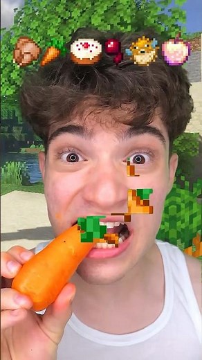 Minecraft Food Emoji ASMR!? ⛏