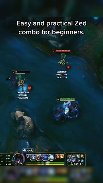 Easy and Practical Zed Combo for Beginners