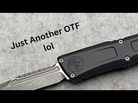Microtech Combat Troodon Interceptor OTF Knife Review