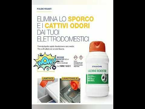 Machine booster Stanhome: il cura lavatrice e lavastoviglie. 2 prodotti in 1😍