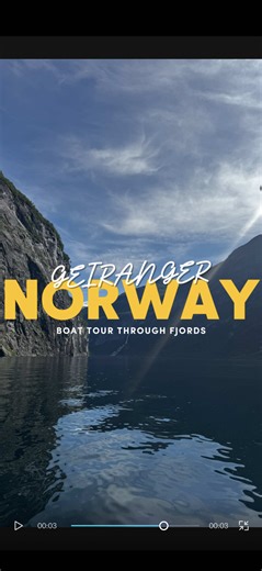 📍Geiranger, Norway. Heaven on Earth. 💚 #norway #geiranger #traveltok #travel #fjord