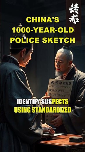 China's 1000-Year-Old Police Sketch