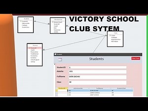 Victory School Club Membership System from Scratch! | Tables & Forms Tutorial (Part 1)