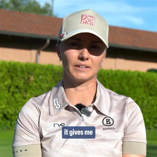 Happy, healthy and making birdies ☺️ Klara Davidson Spilkova all smiles after qualifying for her second U.S. Women’s Open! | Ladies European Tour