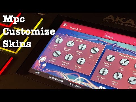 mpc 2.10 update Customize Skins - Step By Step Tutorial