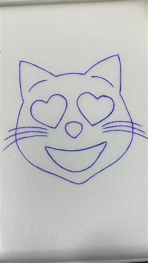 Creating paws-itively love-filled art! 🐱💖 #CuteDrawings #CreativeVibes | Agnesse Pappas