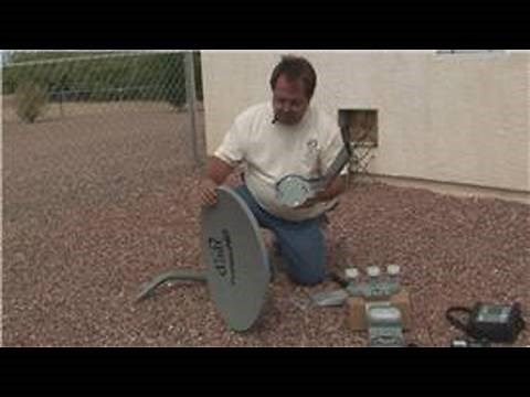 Satellite TV Installation : Assembling a Satellite Dish