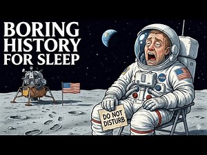 The First Moon Landing: A Calming History for Sleep (Apollo 11) | Boring History For Sleep