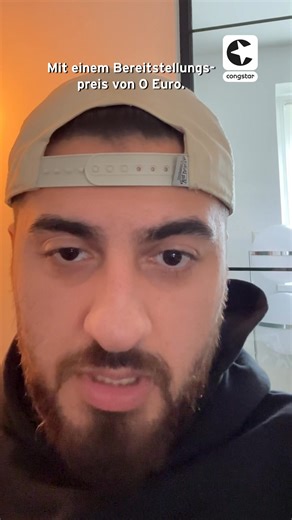 Tahsims Wahl für stabiles Internet: congstar Zuhause! 🚀 Jetzt ab 35 EUR im Monat sichern und Bereitstellungspreis sparen. 💰 | congstar