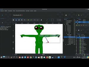 Animation with Bone (Skeleton) in Synfig Studio part 1