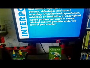 Opening To Kipper The Dog: Water Play 2004 VHS