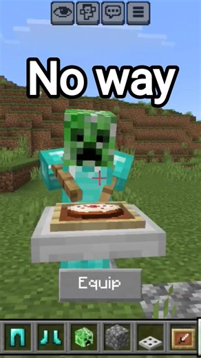 No way bro Creeper eating Cake 🎂😱 #minecraft #minecraftbeauty #minecraftgameplay #shortsviral