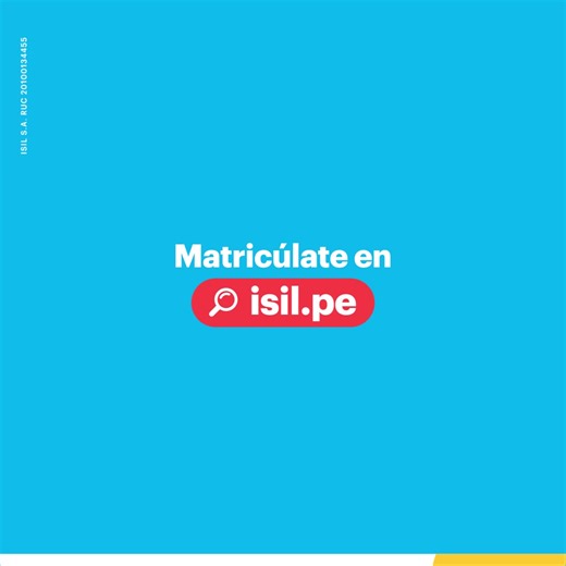 ¿Quieres una carrera con futuro? Estudia en ISIL y obtén: • Formación práctica • Tecnología de vanguardia • Conexión directa con empresas líderes ¡Escríbenos para dar el primer paso! | ISIL
