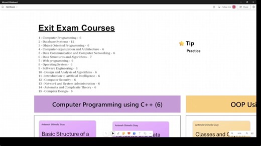 Exit Exam preparation for Computer Science #Exit #exitexamethiopia #exitexam2023 #programming #computerscience #codingforbeginners