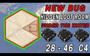 藏货技巧 or 水下舱梯BUG??? - RUST