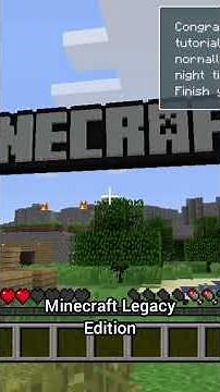Minecraft Xbox 360 Edition Was PERFECT #minecraft #nostalgia #shorts