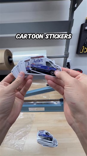 AADesigns on Instagram: "Turn your photo into a custom cartoon car stickers. Size 3”x3” #packingorders #pov #ac #hvaclife #hvac"
