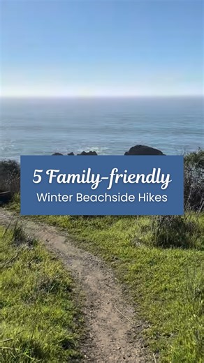 Marin Mommies | SF Bay Area Family Fun on Instagram: "🌊 5 Kid-friendly Beachside Winter Hikes 🥾Here are 5 of our favorite easy winter hikes that you can take near the beach and that offer amazing views. These hikes are perfect for the entire family. 📍 Marin Headlands, Sausalito One of our favorites Marin Headlands hikes with kids is to do the Battery Loop Trail, then take an easy hike down to South Rodeo Beach, which is calm and quiet and has amazing views of Rodeo Beach and the coast. Park i