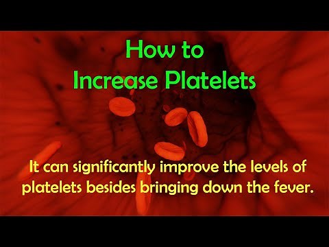 How to Increase Platelet Count Fast