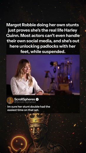 Margot Robbie does her own stunts - The Suicide Squad (2021)