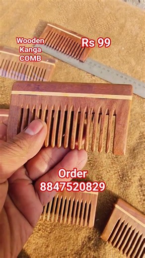 wooden kanga comb #sikh #sikhism #nihangsingh #shastrapuja