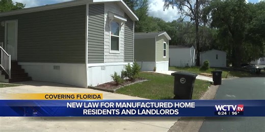 Manufactured home owners get more rights under new Florida law