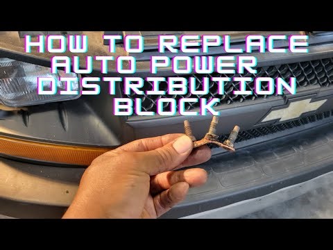 Power Distribution Block Replacement/ UPGRADING YOUR BLOCK