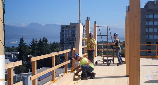 Brock Commons Tallwood House is an innovative building in many ways, including how it was built. | University of British Columbia