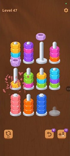 Nuts Sort Journey Level 47