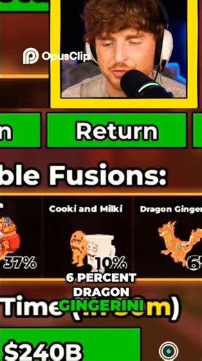 Fusing To Get The DRAGON GINGERINI in Steal a Brainrot..🤯🤯 @caylusblox