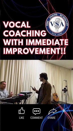 Vocal Coaching with Immediate Improvement!