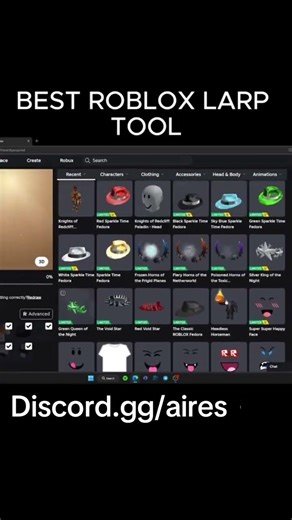 BEST ROBLOX LARP TOOL *FAKE ROBUX* INSANE METHOD #shorts #roblox